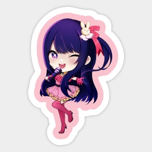 Ai Hoshino Oshi No Ko Anime Chibi Sticker